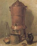 Jean Baptiste Simeon Chardin Copper water tank oil on canvas